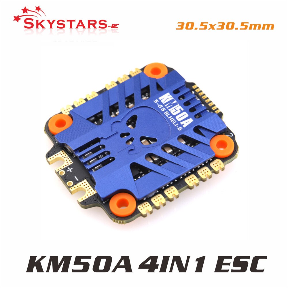 Skystars-KM50A 3-6S 4  1 ESC BLHeli_S ESC ӵ ..
